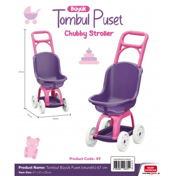 Tombul Büyük Puset (oturaklı) 67 cm