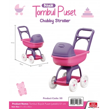 Tombul Büyük Puset (yataklı) 51 cm