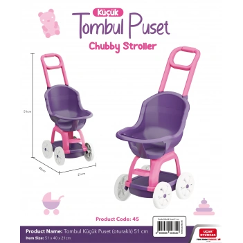 Tombul Küçük Puset (oturaklı) 51 cm