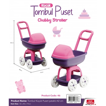 Tombul Küçük Puset (yataklı) 42 cm