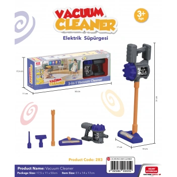 VACUUM CLEANER WITH BATTERY OPERATED (LIGHTS & SOUND)