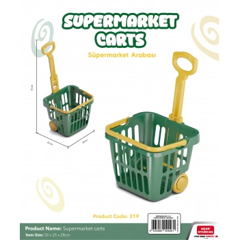 Yeni Tip Süpermarket Arabası