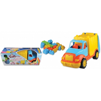 Magic Blocks Çöp Kamyonu 43 cm & 38 Parça Bloklar