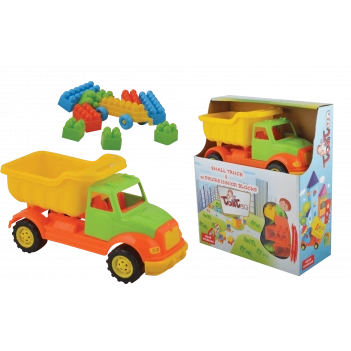 TonTon Kamyon (43 cm) & 36 Parça Bloklu