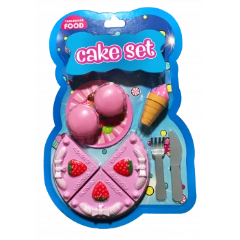 Tableware Food Küçük Pasta (Kartela)