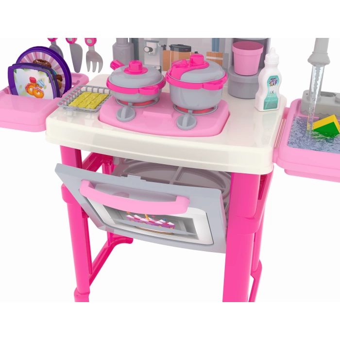 Kitchen Set with Automatic Water Sink (Battery Operated)