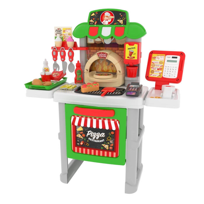 Pizza Restaurant Play set with Cashier (78cm)