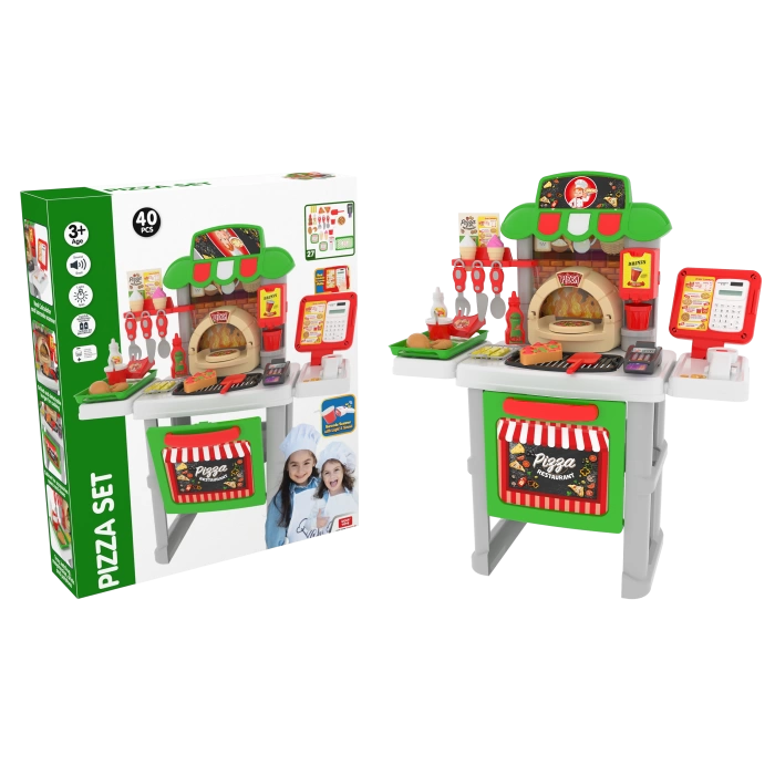 Pizza Restaurant Play set with Cashier (78cm)