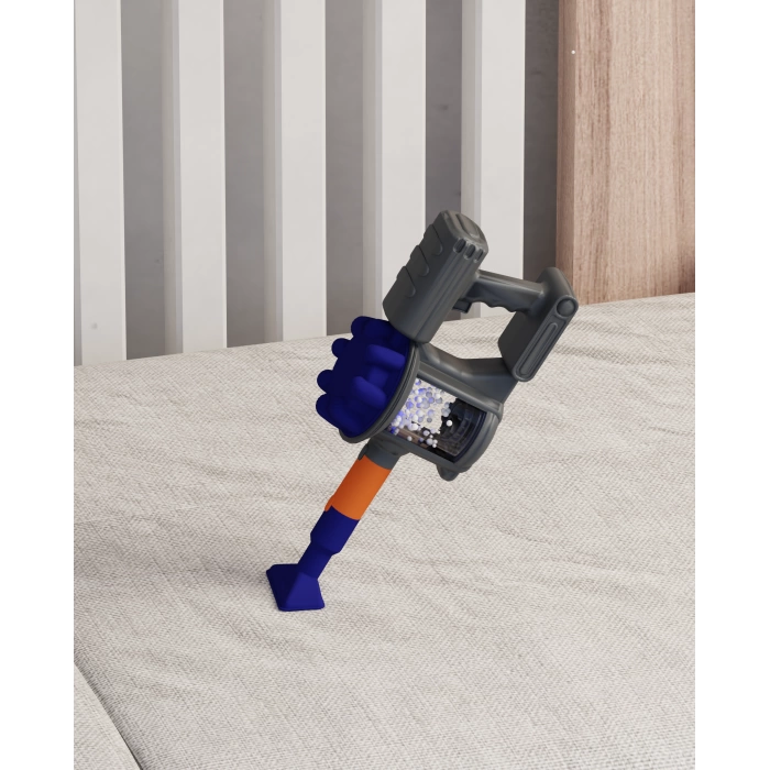 VACUUM CLEANER WITH STAND (BATTERY OPERATED,LIGHTS & SOUND & STAND)