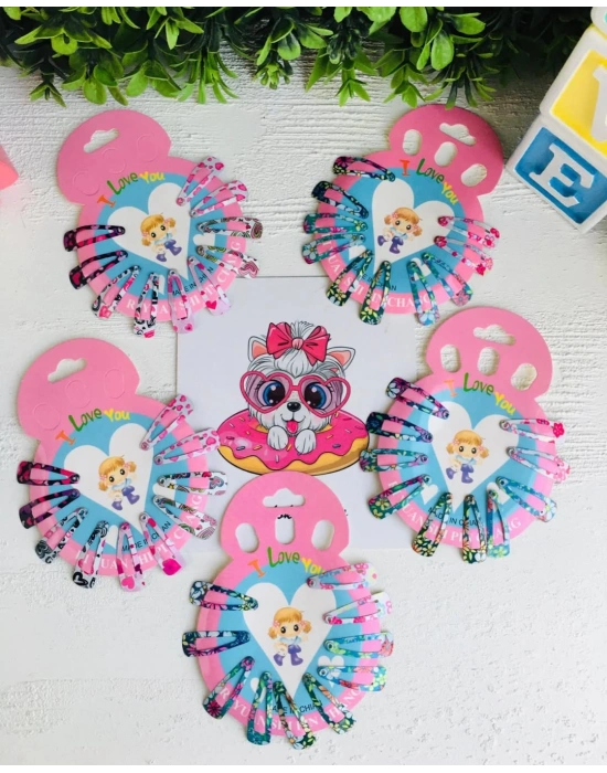 10lu Minik Çıtçıt Tokalar