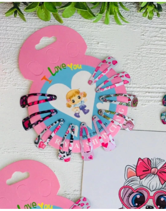 10lu Minik Çıtçıt Tokalar