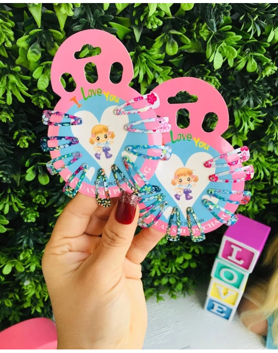 10lu Minik Çıtçıt Tokalar