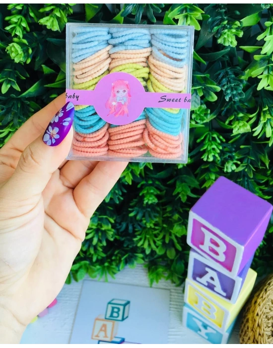 100lü Kutulu Lastik Toka