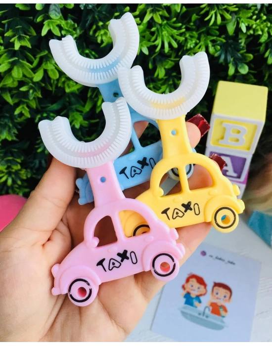 2-6 Yaş Arası Araba Desenli Diş Fırçası