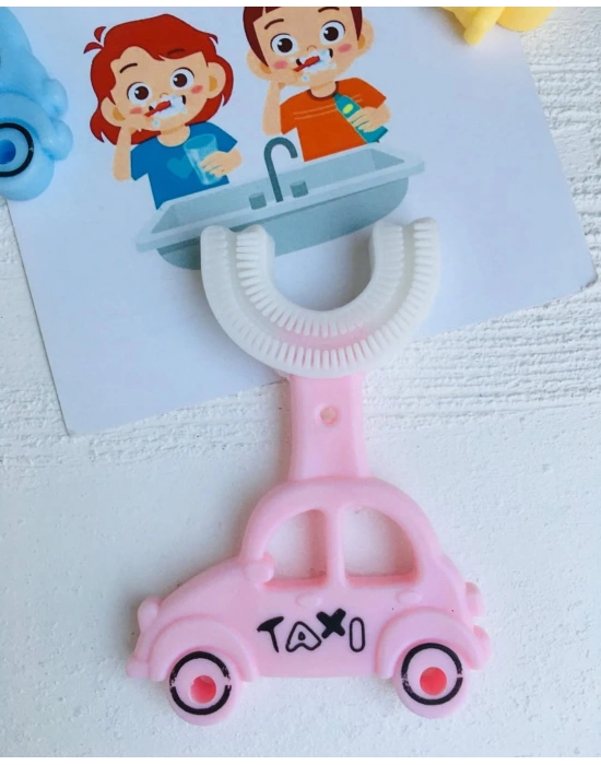 2-6 Yaş Arası Araba Desenli Diş Fırçası