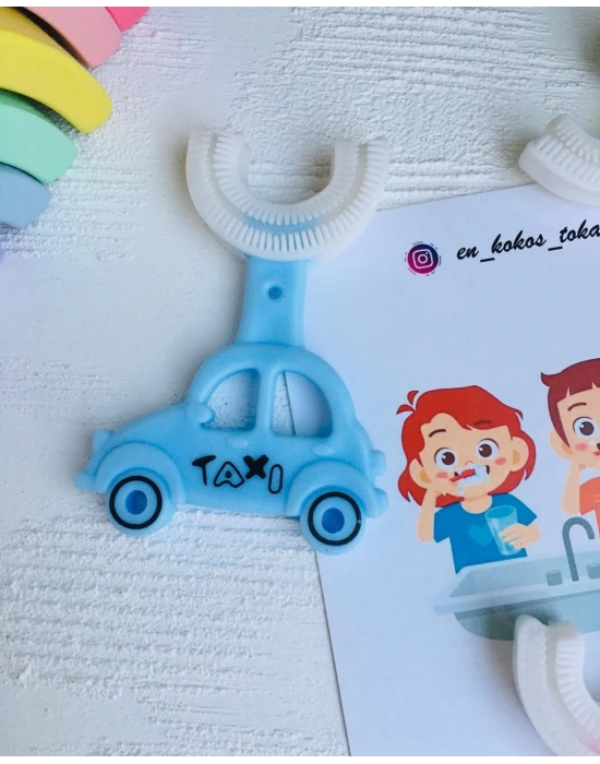 2-6 Yaş Arası Araba Desenli Diş Fırçası