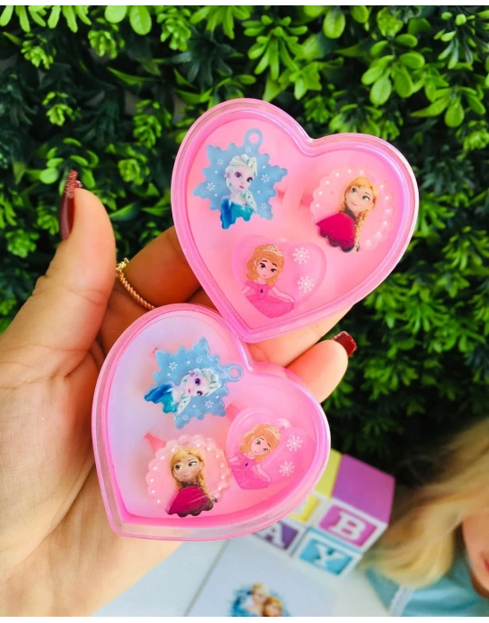 3lü Kalpli Kutuda Yüzük Seti