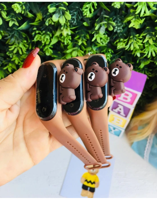 Ayıcıklı 3D Dijital Saat