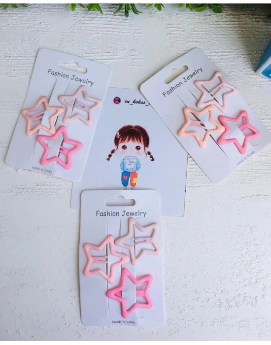 3’lü Orta Boy Yıldız Çıtçıt Toka