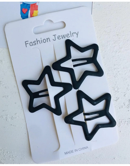 3’lü Orta Boy Yıldız Çıtçıt Toka