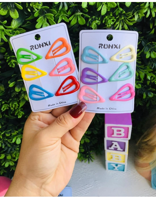 6’lı Kalp Çıtçıt Toka