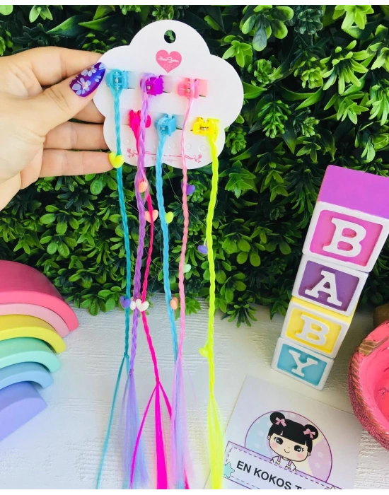 6’lı Kalpli Yapay Saç