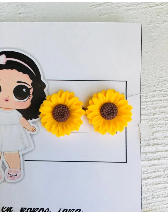 Ayçiçeği Lastik Toka