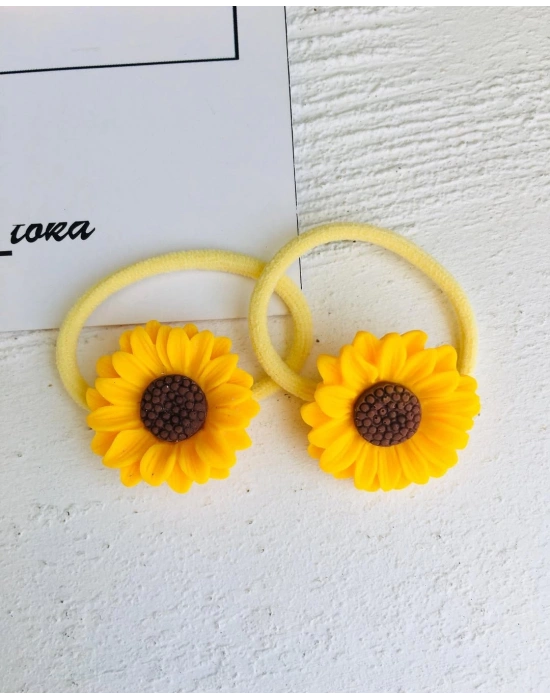 Ayçiçeği Lastik Toka