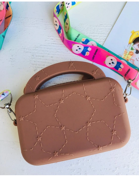 Ayıcıklı Slikon Çanta