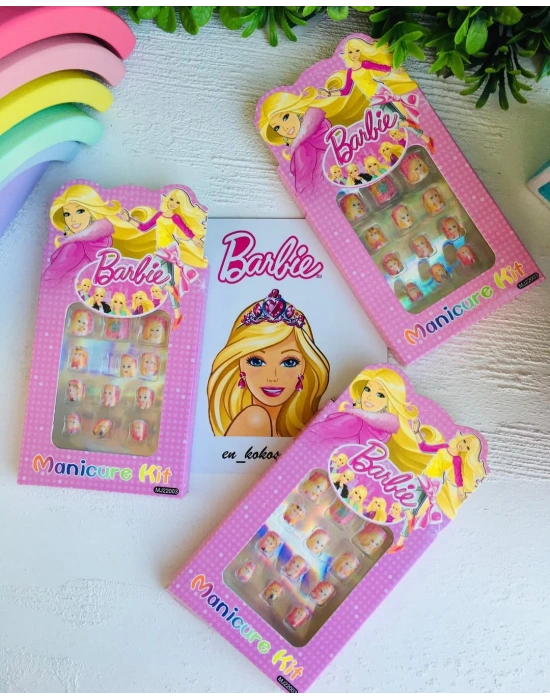 Barbie Çocuk Takma Tırnak