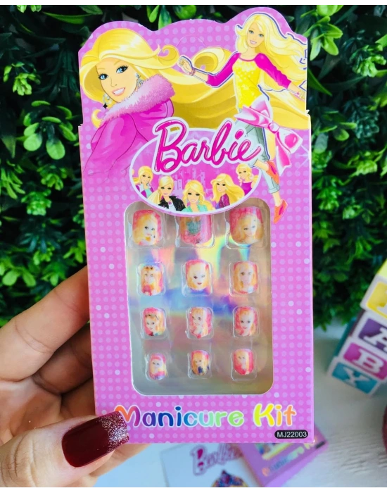 Barbie Çocuk Takma Tırnak