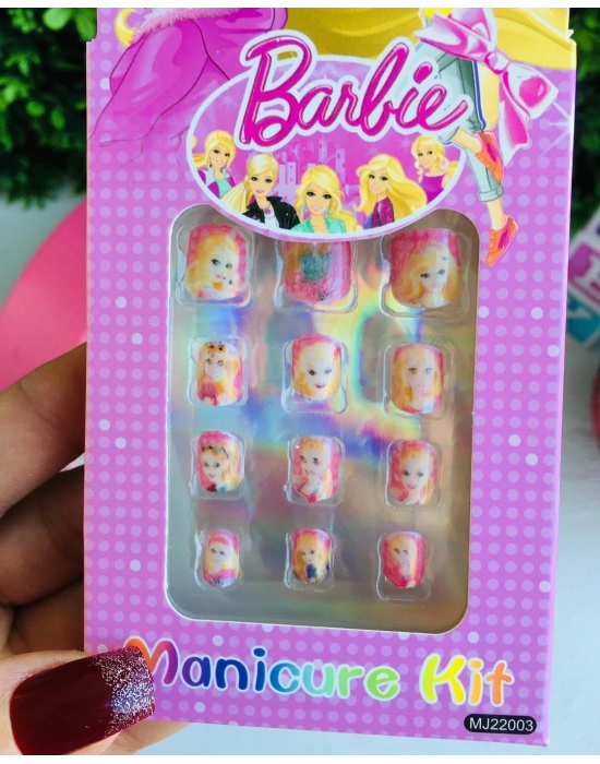 Barbie Çocuk Takma Tırnak
