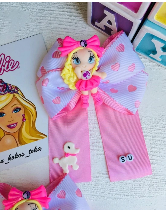 Barbieli Tatlı Fiyonk Klips Toka