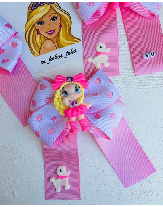 Barbieli Tatlı Fiyonk Klips Toka