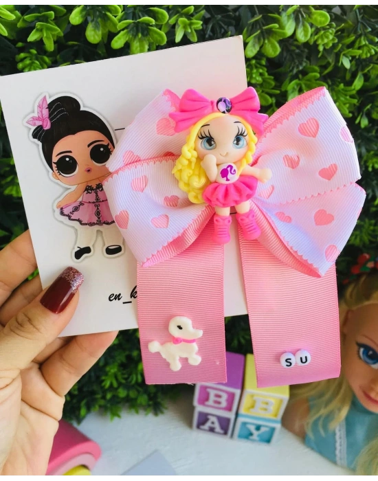 Barbieli Tatlı Fiyonk Klips Toka