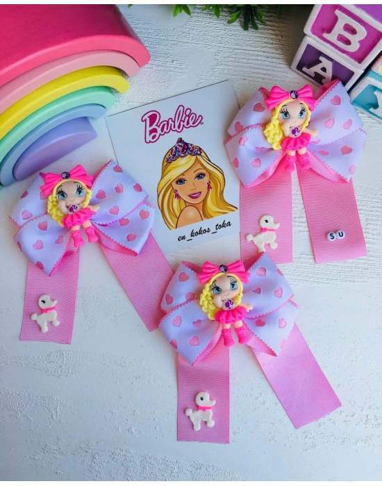 Barbieli Tatlı Fiyonk Klips Toka