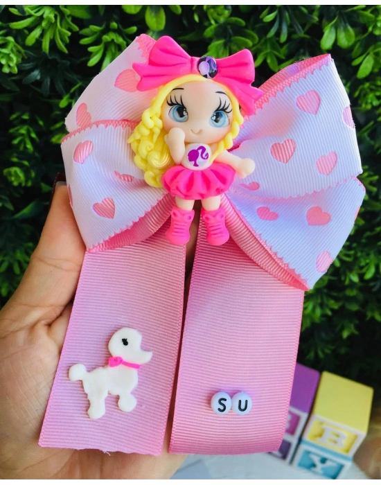 Barbieli Tatlı Fiyonk Klips Toka