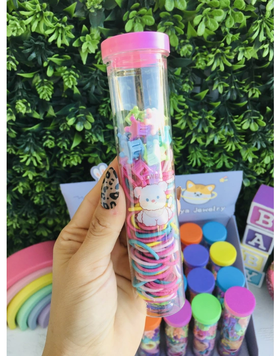 Bir Kutuda Hem Lastik Hem Mandal Toka