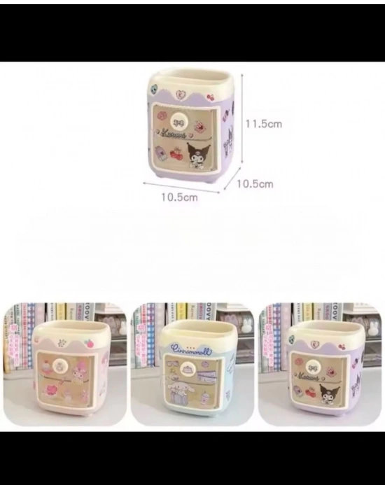 Bölmeli İç Kısımlı İki Katlı Kalemlik