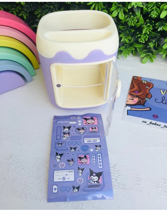 Bölmeli İç Kısımlı İki Katlı Kalemlik