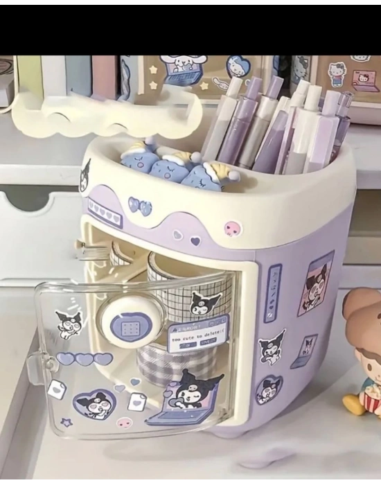 Bölmeli İç Kısımlı İki Katlı Kalemlik