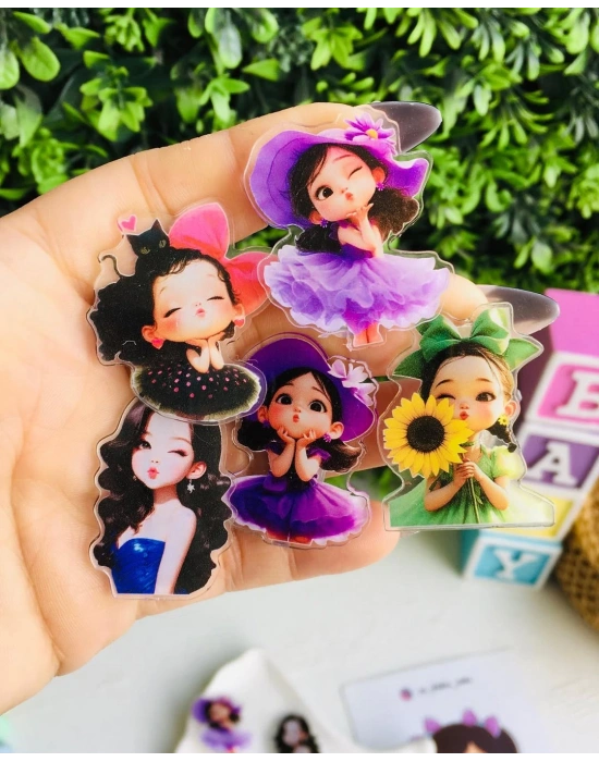 Büyük Objeli Klips Toka