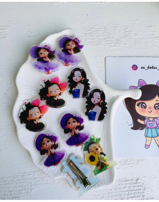 Büyük Objeli Klips Toka