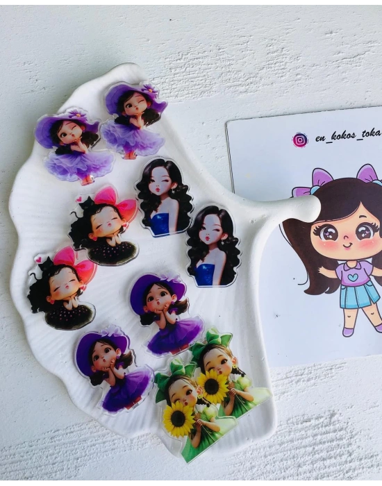 Büyük Objeli Klips Toka