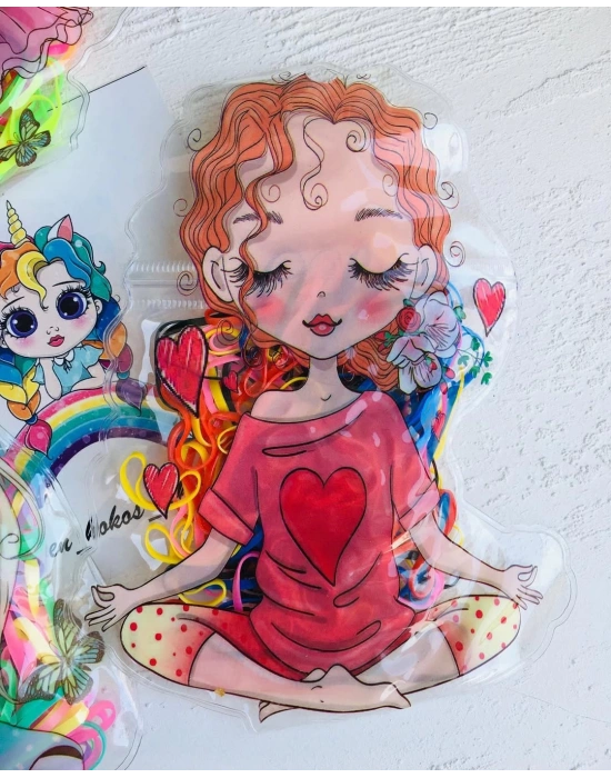 Çantalı Cimcime Lastik Toka