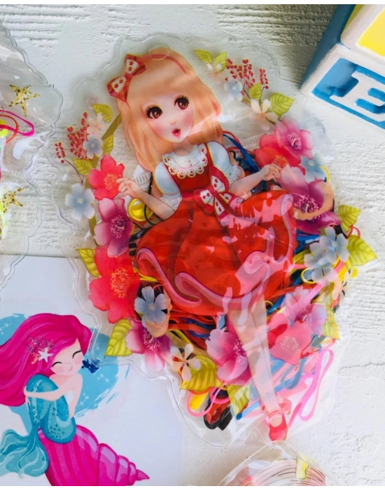 Çantalı Cimcime Lastik Toka