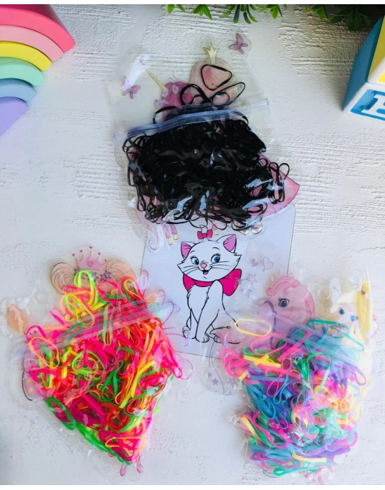 Çantalı Cimcime Lastik Toka