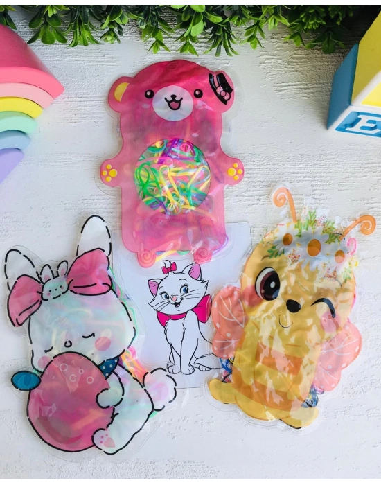 Çantalı Cimcime Lastik Toka