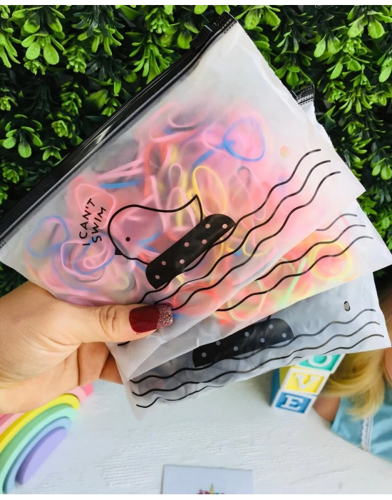 Çantalı Cimcime Lastik Toka