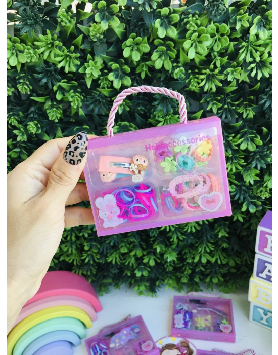 Çantalı Klips ve Lastik Toka